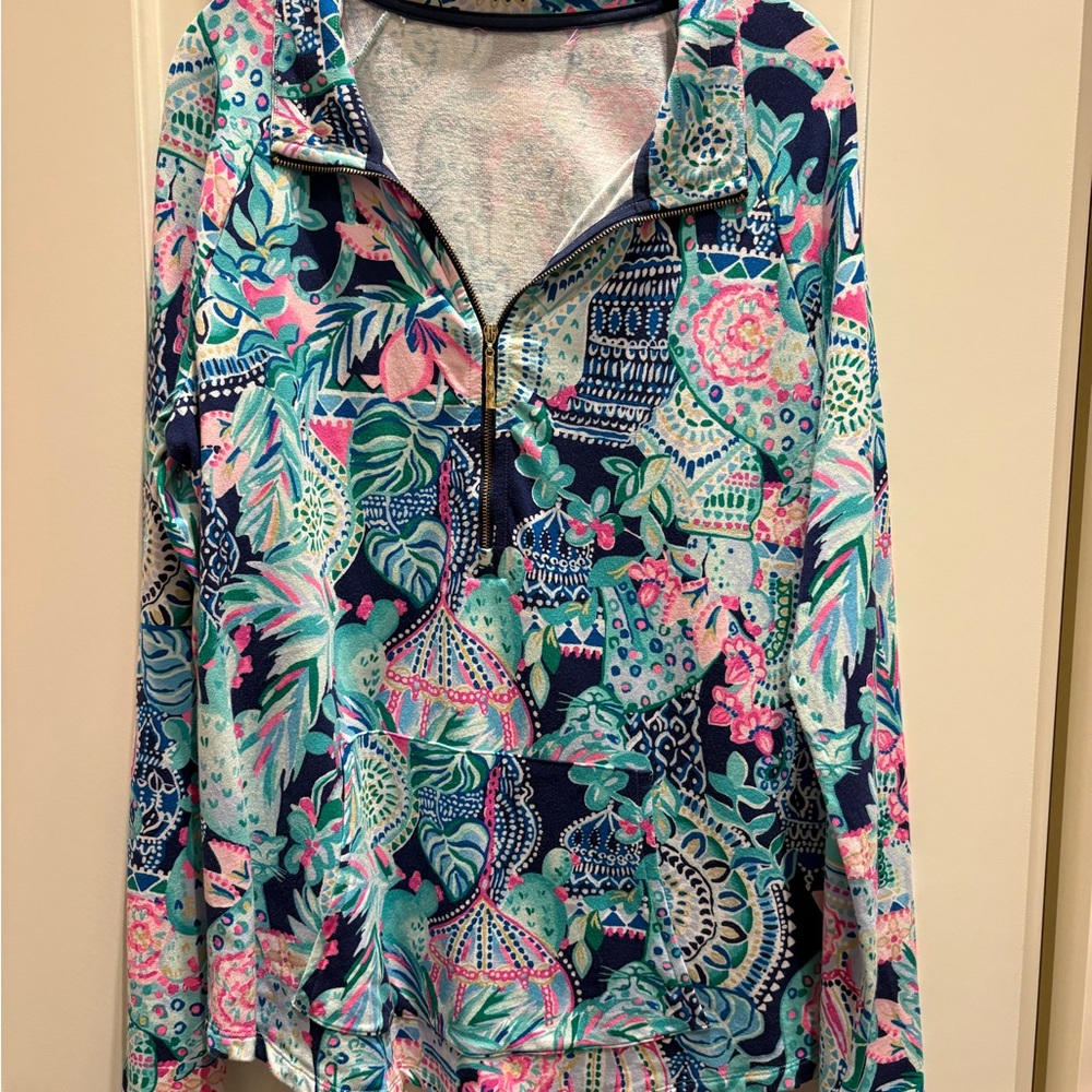 Lilly Pulitzer Multicolor Patterned Sweatshirt